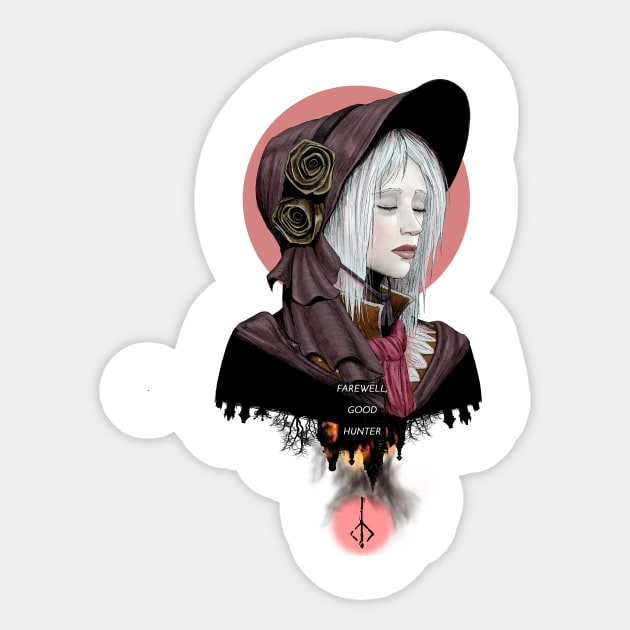 Doll Bloodborne Sticker by Werupz